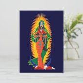 Uitnodigingen van La Virgen de Guadalupe (Staand voorkant)