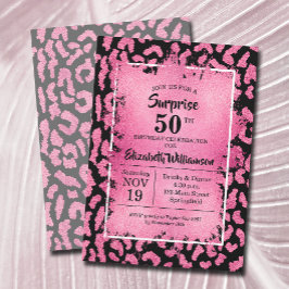 Uitnodigingen van Leopard Birthday Party