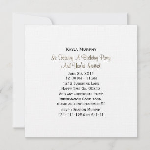 Uitnodigingen van Leopard Print Party