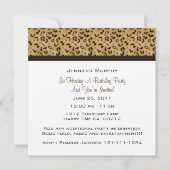 Uitnodigingen van Leopard Print Party (Voorkant)