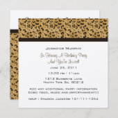 Uitnodigingen van Leopard Print Party (Voorkant / Achterkant)