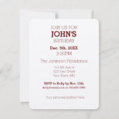 Uitnodigingen van LMAO-partijen (Achterkant)