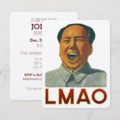 Uitnodigingen van LMAO-partijen (Voorkant / Achterkant)