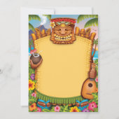 Uitnodigingen van Luau, uitnodigingen van de Hawai (Voorkant)