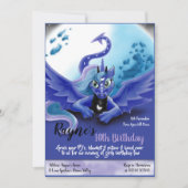 Uitnodigingen van Luna Dragon Party (Voorkant)