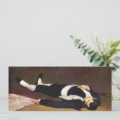 Uitnodigingen van Manet Dead Matador (Staand voorkant)