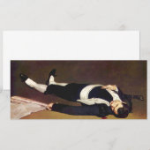 Uitnodigingen van Manet Dead Matador (Voorkant / Achterkant)