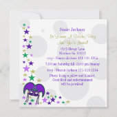 Uitnodigingen van Mardi Gra (Voorkant)