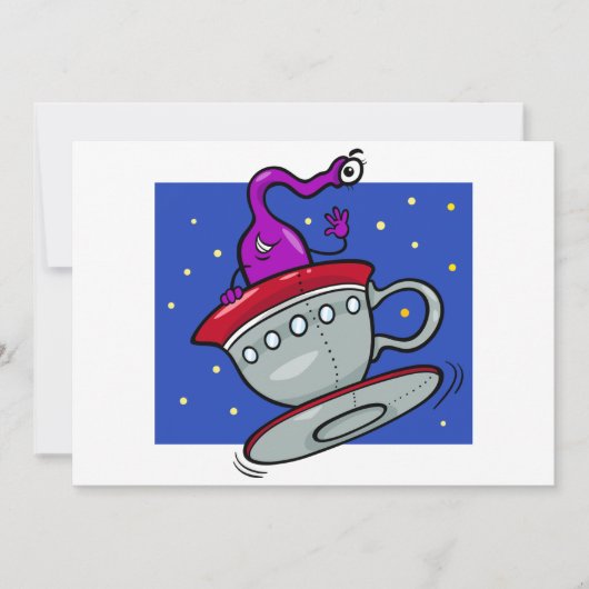 Uitnodigingen van Martian Character (Voorkant)