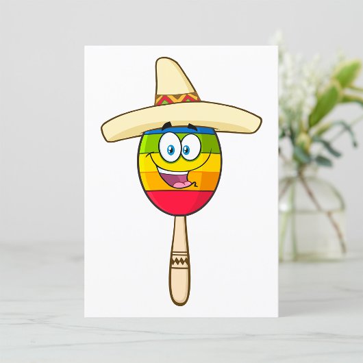 Uitnodigingen van Mexicaanse Maraca