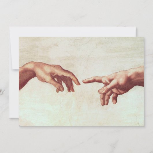 Uitnodigingen van Michelangelo Hands (Voorkant)