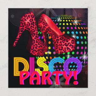 Uitnodigingen van Mirror Ball Disco Dance Party