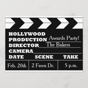 Uitnodigingen van Movie Awards