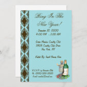 Uitnodigingen van nieuwjaarspartijen (Voorkant / Achterkant)