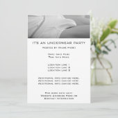 Uitnodigingen van ondergoed (Staand voorkant)