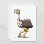 Uitnodigingen van Ostrich (Voorkant)