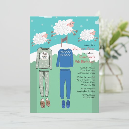 Uitnodigingen van partijen (Staand voorkant)