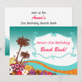 Uitnodigingen van partijen om te slaan (Voorkant / Achterkant)