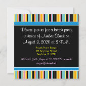 Uitnodigingen van partijen om te slaan (Achterkant)