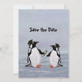 Uitnodigingen van Penguins Graduation Party (Achterkant)