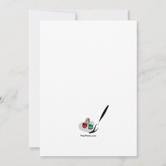 Uitnodigingen van pompoenafscheidende partijen (Achterkant)