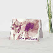 Uitnodigingen van Princess Party Chihuahua (Voorkant)