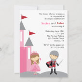Uitnodigingen van prinses en Knight (Voorkant)