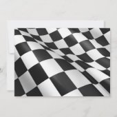 Uitnodigingen van Race Car Party tegen racisme (Achterkant)