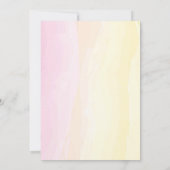 Uitnodigingen van Rainbow Unicorn Birthday Party (Achterkant)