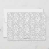 Uitnodigingen van Red Gift Bow Holiday Party (Achterkant)