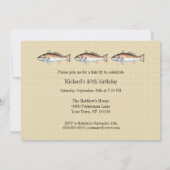 Uitnodigingen van Redfish Event Party (Achterkant)