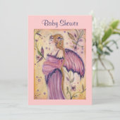 Uitnodigingen van Renee om de juffrouw van mama te (Staand voorkant)