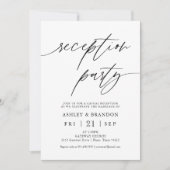 Uitnodigingen van reusachtige legante receptiepart (Voorkant)