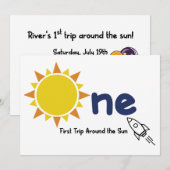 Uitnodigingen van River (Voorkant / Achterkant)