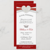 Uitnodigingen van Royal Wedding House (Voorkant / Achterkant)