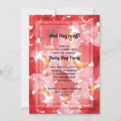 Uitnodigingen van rozen Collage Derby Day Party (Voorkant)