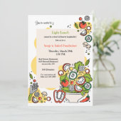 Uitnodigingen van Salad Bowl (Staand voorkant)