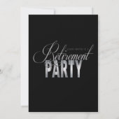 Uitnodigingen van Silver- en Black Retirement Part (Achterkant)