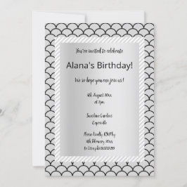 Uitnodigingen van Silver Grey Mermaid