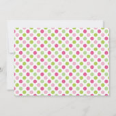 Uitnodigingen van Spa Manicure Pedicure Birthday P (Achterkant)