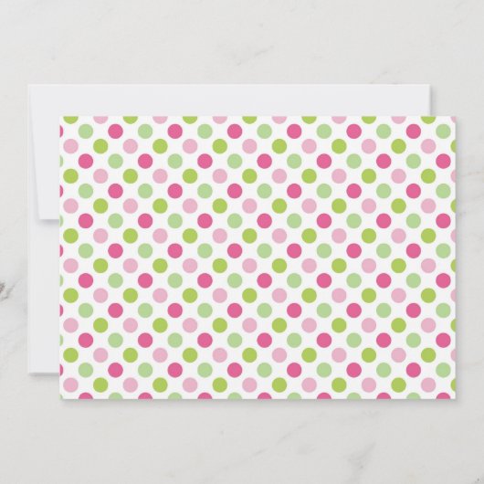 Uitnodigingen van Spa Manicure Pedicure Birthday P (Achterkant)