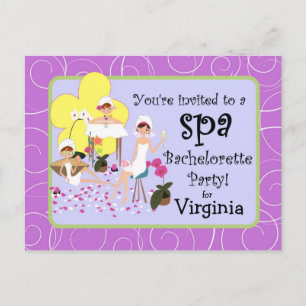 Uitnodigingen van speciale Bachelorette Party over