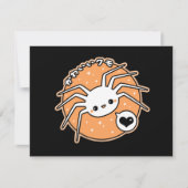 Uitnodigingen van Spider Halloween Party (Voorkant)