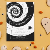 Uitnodigingen van Spiderweb Halloween Party