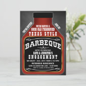 Uitnodigingen van Texas Style BBQ Party (Staand voorkant)