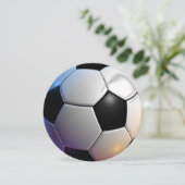 Uitnodigingen van themaconceregels voetbal (Staand voorkant)