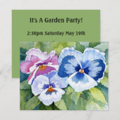 Uitnodigingen van tuinbouwbedrijven (Voorkant / Achterkant)