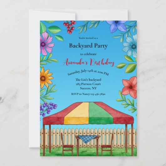 Uitnodigingen van tuinbouwbedrijven (Voorkant)