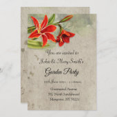 Uitnodigingen van tuinbouwbedrijven (Voorkant / Achterkant)