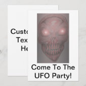 Uitnodigingen van UFO-partijen (Voorkant / Achterkant)